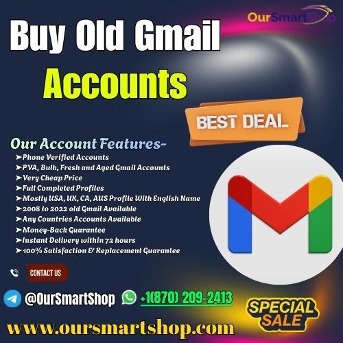Buy Old Gmail Accounts For Secure Marketing