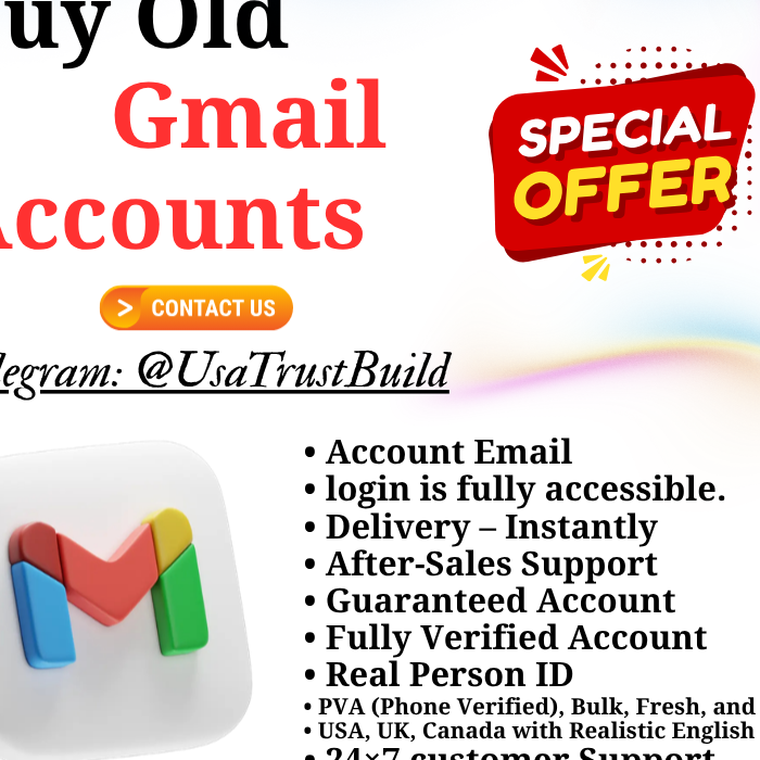 Buy Old Gmail Accounts